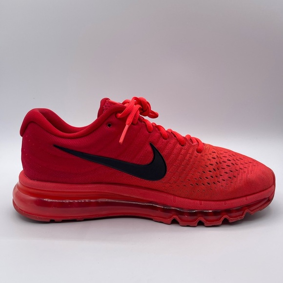 NIKE AIR MAX 2017 CRIMSON RED 849559-602 MEN'S SIZES 9.5 - Picture 3 of 9